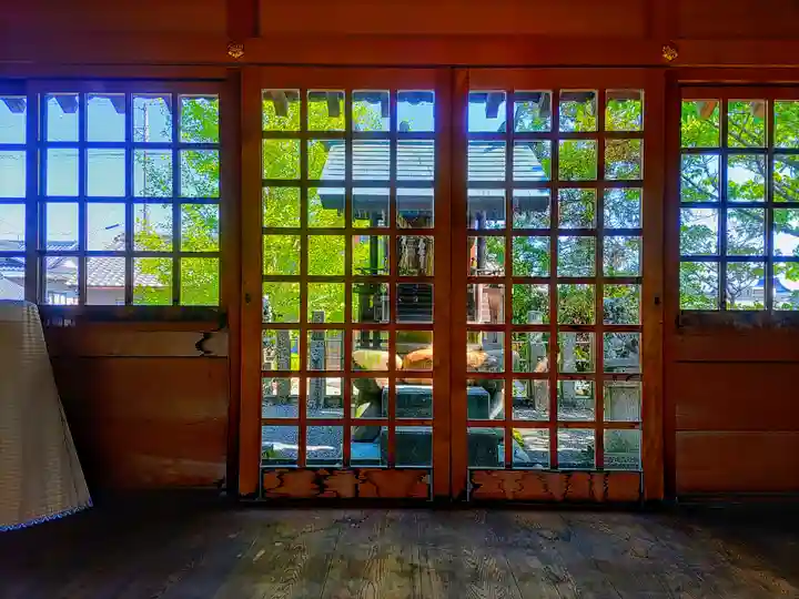 神明社(萩原町河田方)の本殿・本堂