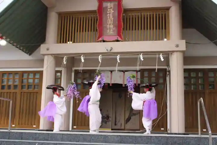 釧路一之宮 厳島神社の神楽