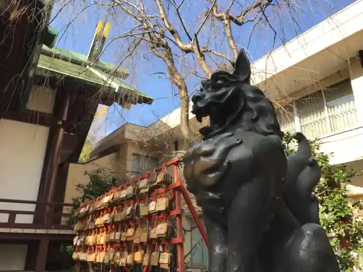 稲毛神社の狛犬