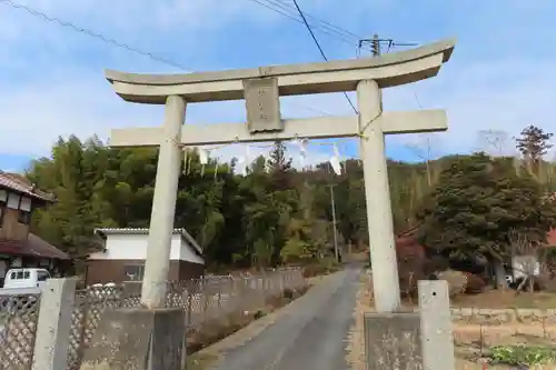 筒島神社の鳥居