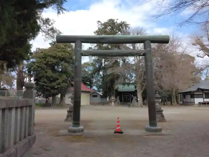 飯泉八幡神社の鳥居