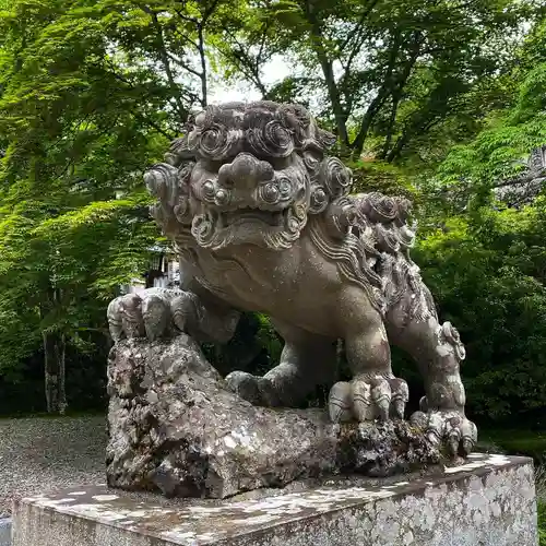 古峯神社の狛犬