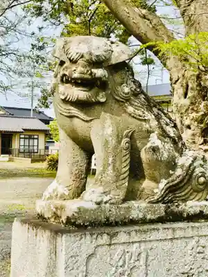 千勝神社の狛犬