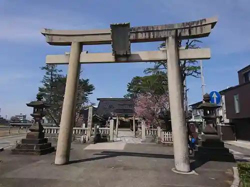 犀川神社の鳥居