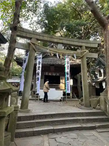 八百富神社の鳥居