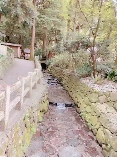 枚岡神社の庭園