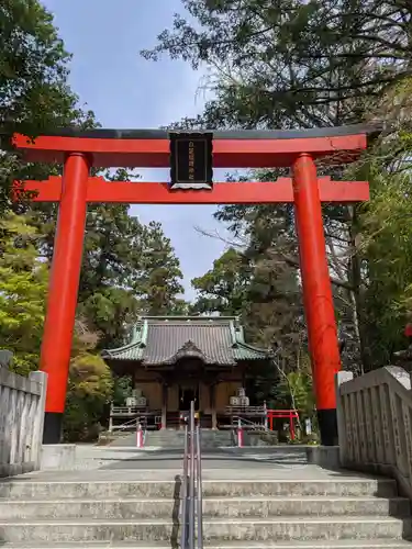 白笹稲荷神社の鳥居