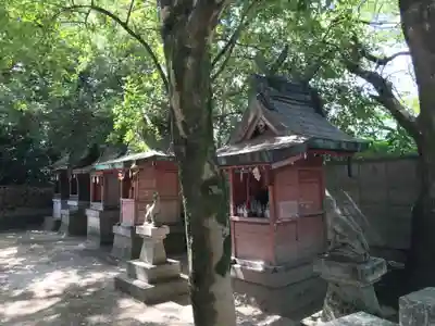 石園座多久虫玉神社の末社・摂社