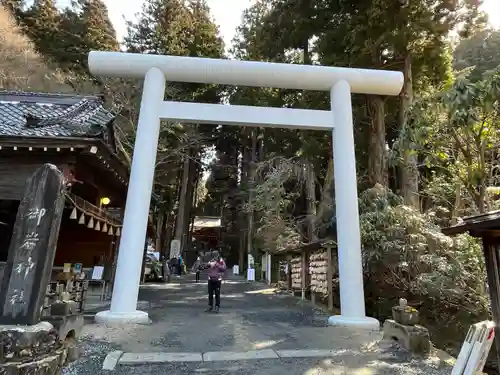 御岩神社の鳥居