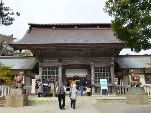 大洗磯前神社の山門・神門