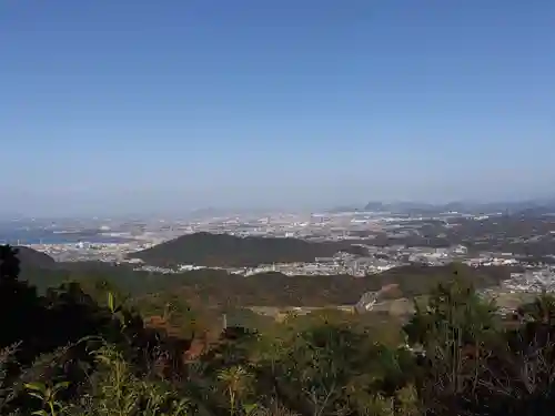 奥宮神社の景色