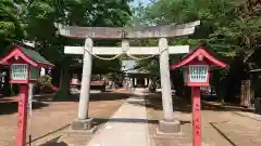 鶴峯八幡宮の鳥居