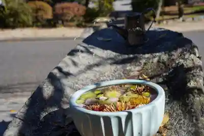 開成山大神宮の手水舎