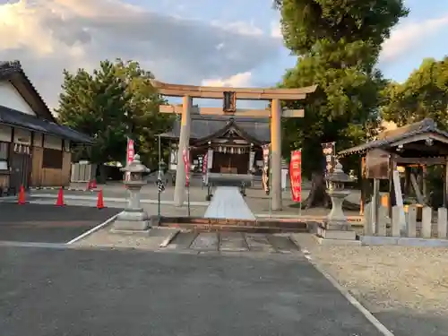 田中神社の鳥居