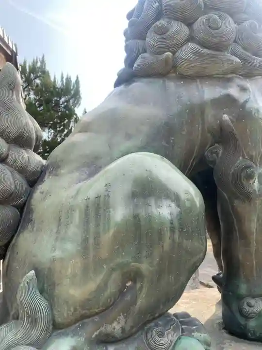 若宮八幡宮の狛犬