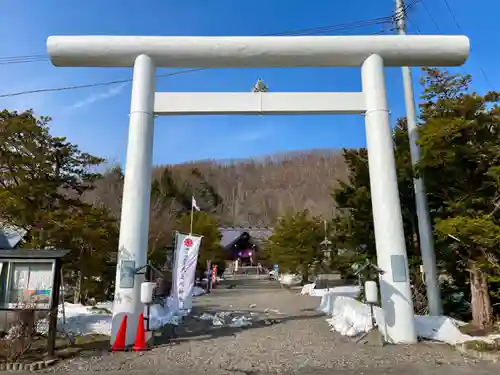 相馬妙見宮　大上川神社の鳥居