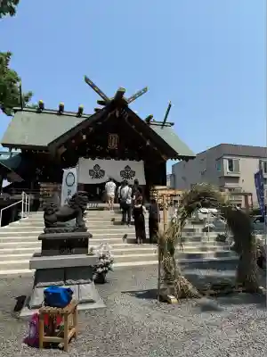札幌諏訪神社の本殿・本堂