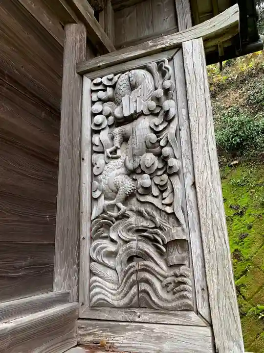 八幡神社の芸術