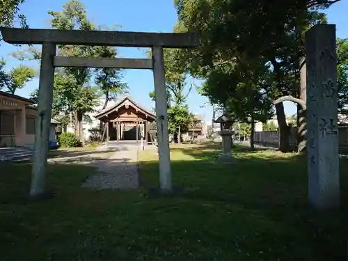 八幡社の鳥居