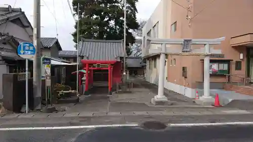 米之宮神社（田中町）の鳥居