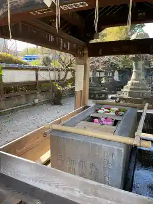 上野東照宮の手水舎