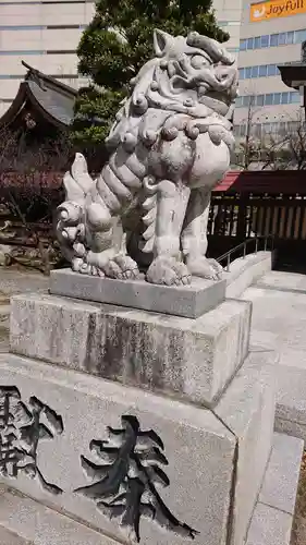 警固神社の狛犬