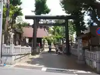 高円寺氷川神社の鳥居