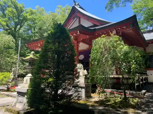 山中浅間神社の本殿