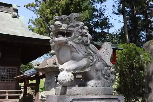 胸形神社の狛犬