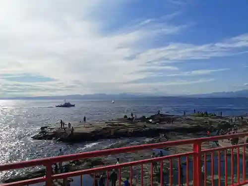 江島神社の景色