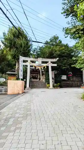 鳩ヶ谷氷川神社の鳥居