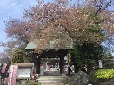 下野大師華蔵寺の山門・神門