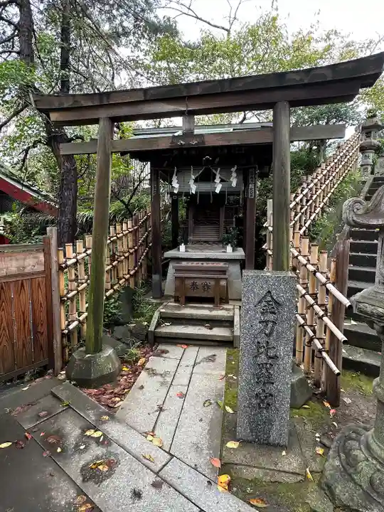 市谷亀岡八幡宮の末社・摂社