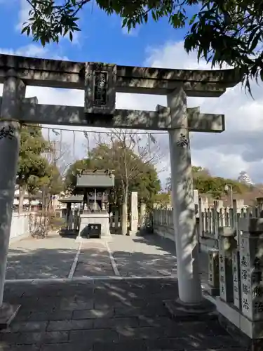 歳徳神社の鳥居