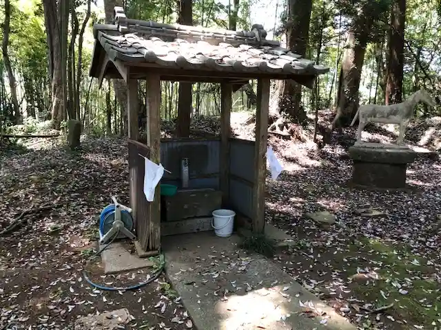 八王子神社の手水舎