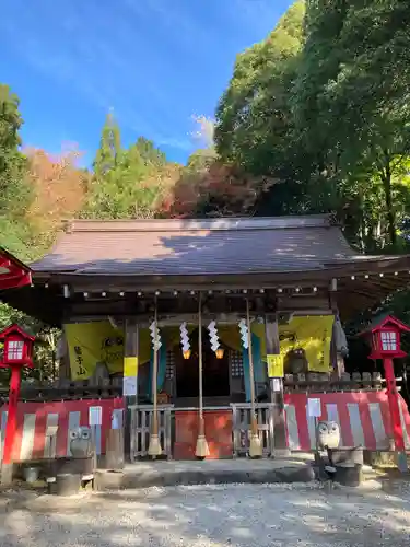 鷲子山上神社の本殿