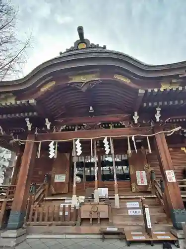 下谷神社の本殿