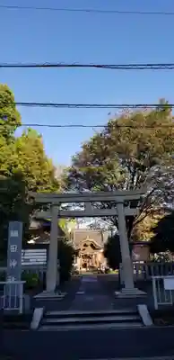 細田神社の鳥居