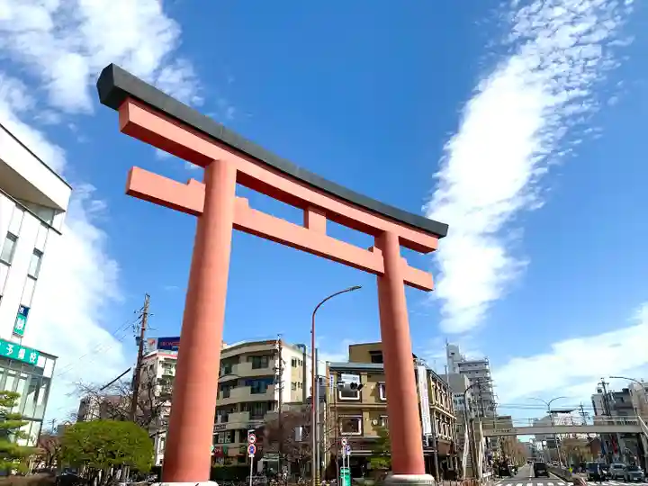 豊國神社の鳥居