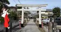 半田稲荷神社の鳥居