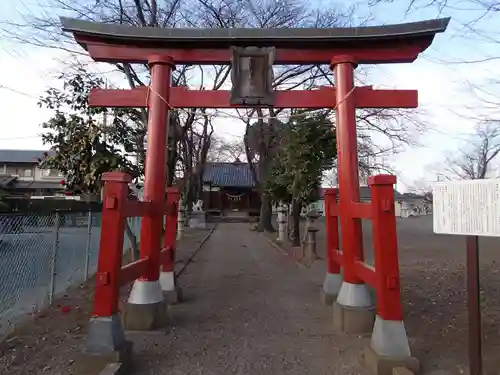 熊野神社の鳥居