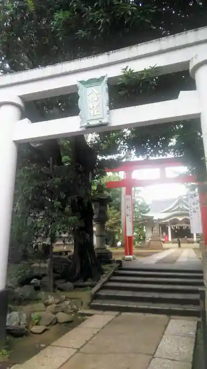 天沼八幡神社の鳥居