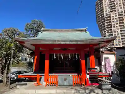 麻布氷川神社の本殿・本堂