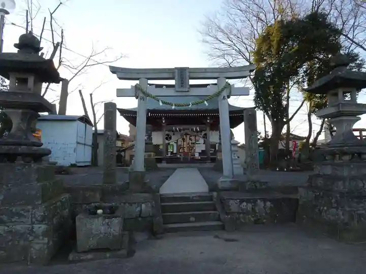 熊野福藏神社の鳥居