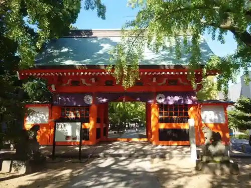 葛飾八幡宮の山門・神門