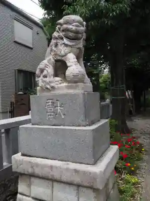 八幡神社の狛犬