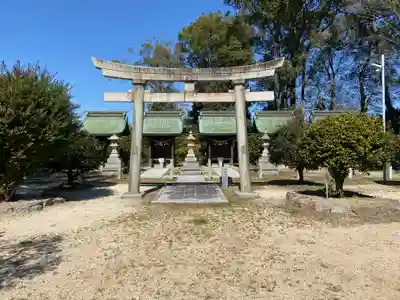 八幡社(寺津八幡社)の鳥居