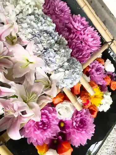 江南神社の手水舎