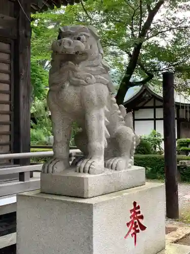 小室浅間神社の狛犬