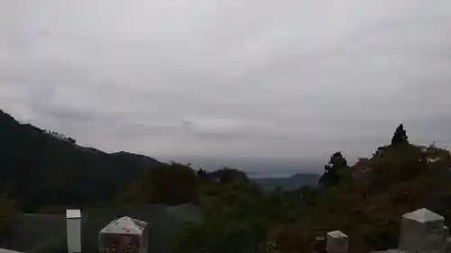 大山阿夫利神社の景色